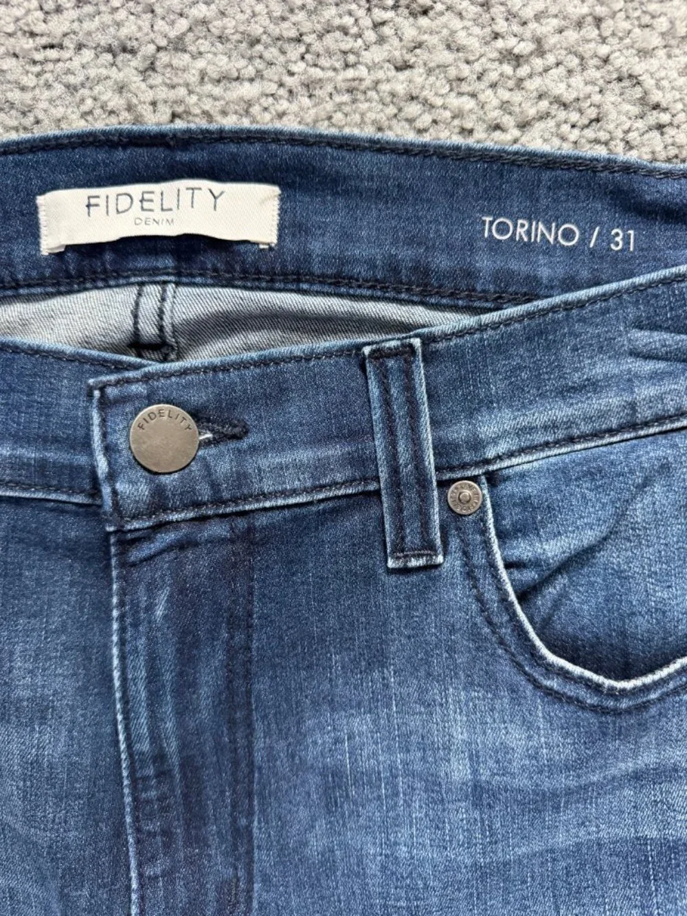Fidelity Denim Torino Slim in Romeo Vintage Blue - Men's Sz. 36* - New With Tags